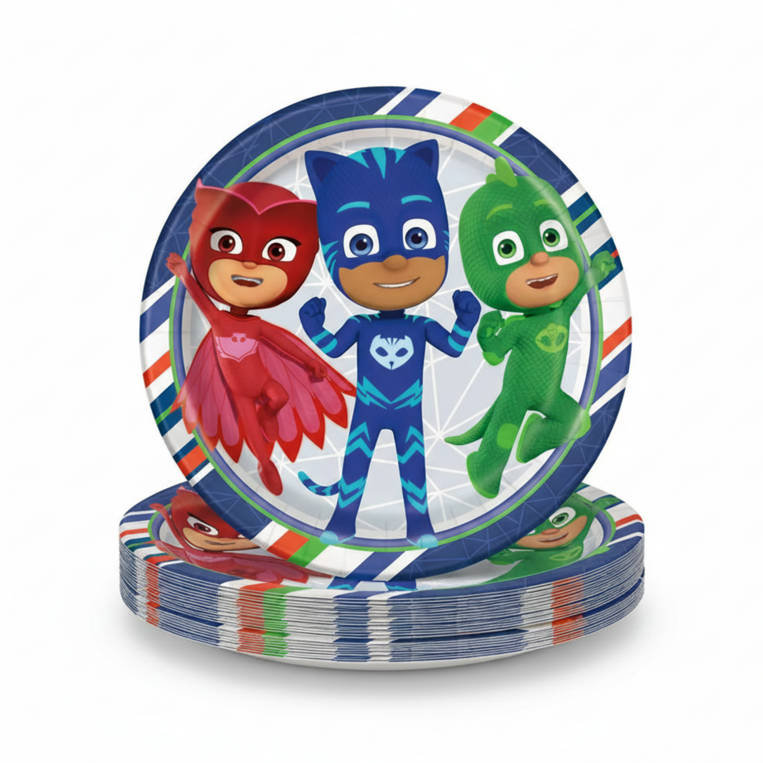 PJ Masks Round 9" Dinner Plates, 8ct