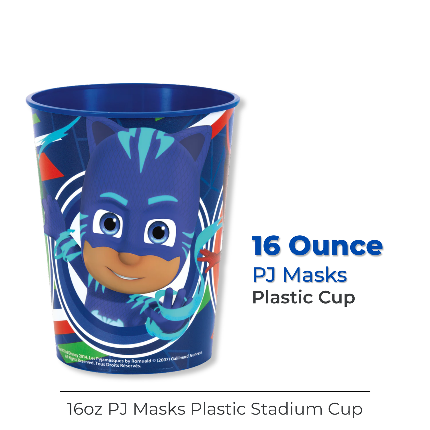 PJ Masks 16oz Plastic Stadium Cup