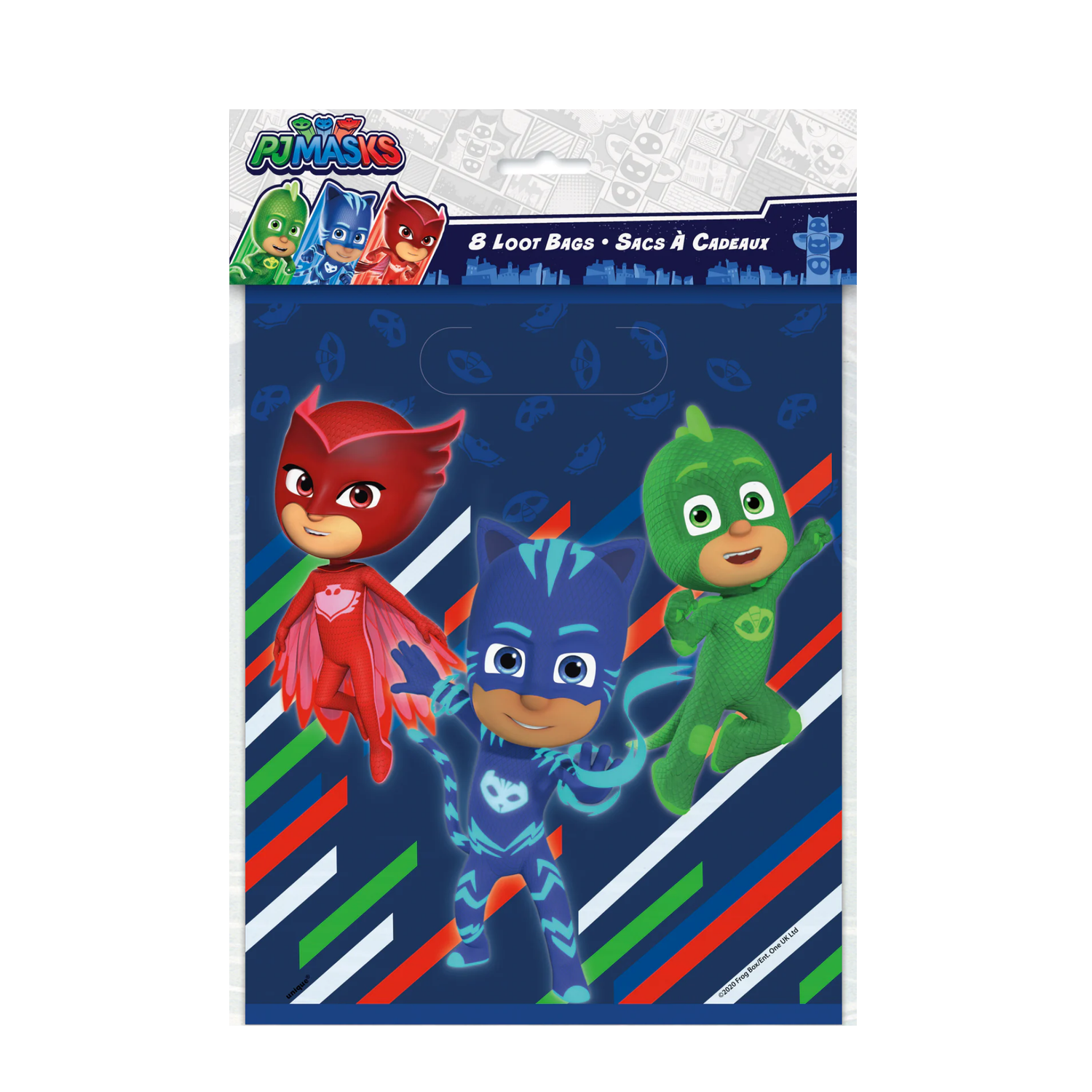 PJ Masks Loot Bags, 8ct