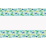 Blue & Green Dinosaur Plastic Table Cover, 54"x84" - Image 2