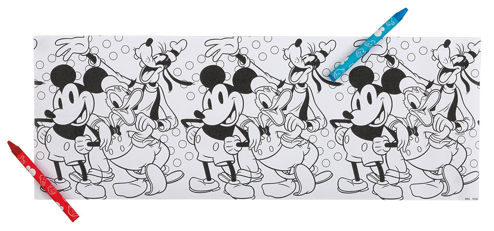 Disney Mickey Mouse Paper Coloring Rolls & Crayons, 3ct - Image 3