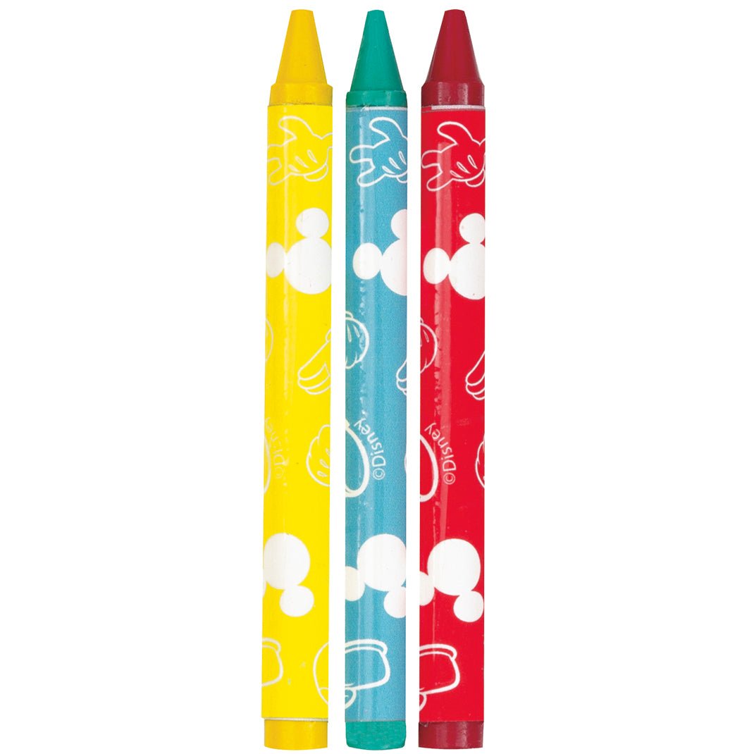Disney Mickey Mouse Paper Coloring Rolls & Crayons, 3ct - Image 4