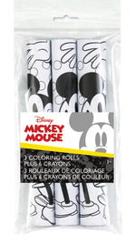 Disney Mickey Mouse Paper Coloring Rolls & Crayons, 3ct - Image 2