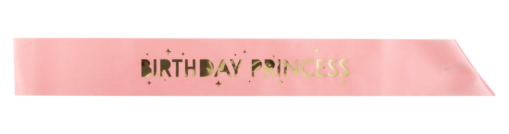 Pink & Gold Disney "Birthday Princess" Party Sash