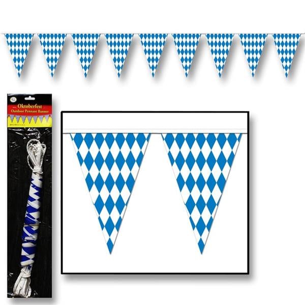 Oktoberfest 30' Pennant Banner