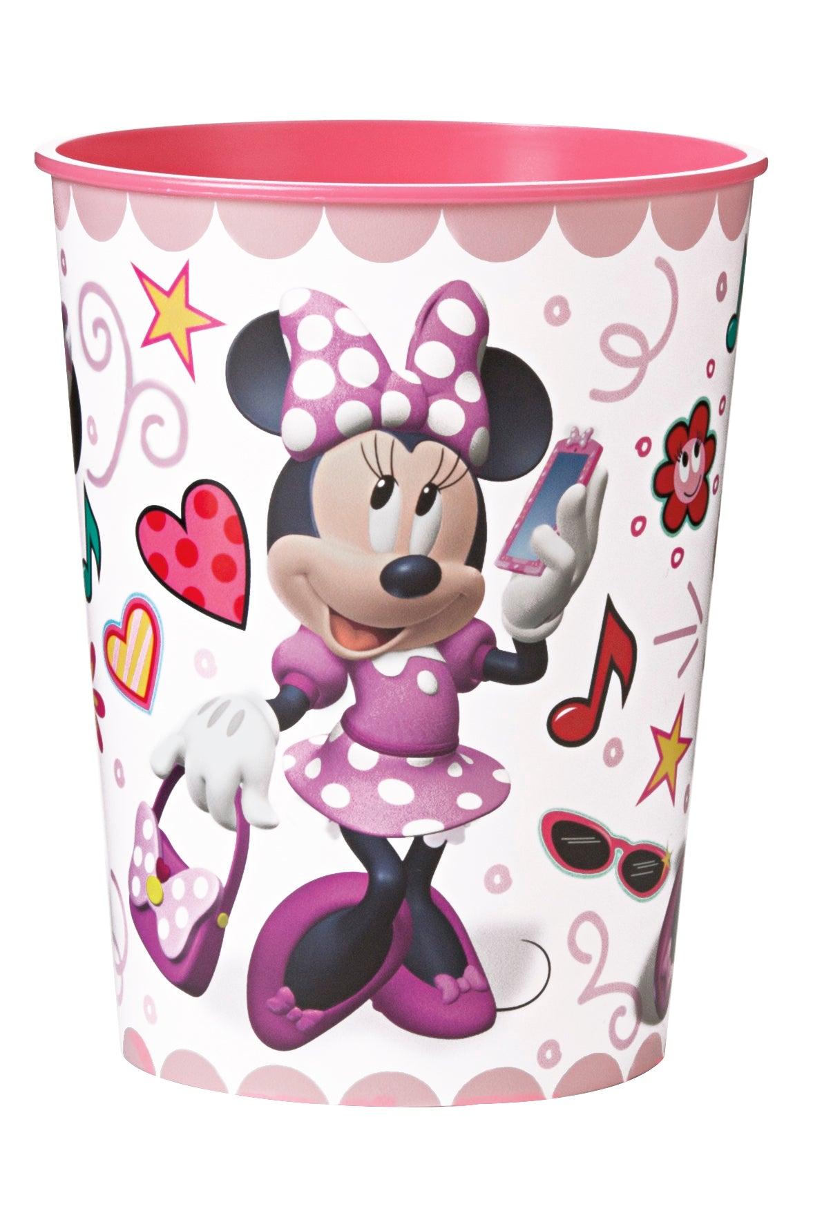 Disney Iconic Minnie Mouse 16oz Plastic Stadium Cup