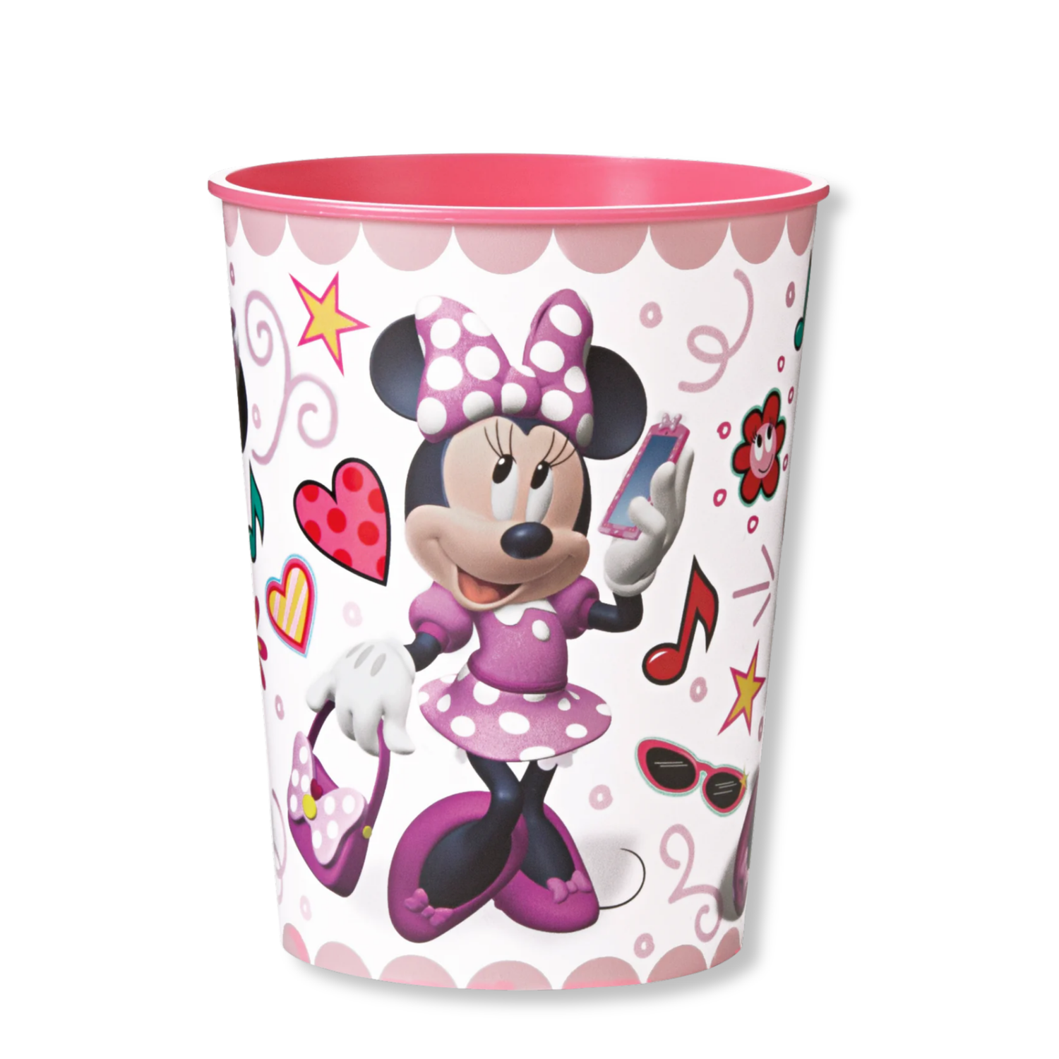 Disney Iconic Minnie Mouse 16oz Plastic Stadium Cup