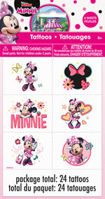 Disney Iconic Minnie Mouse Tattoos, 24ct