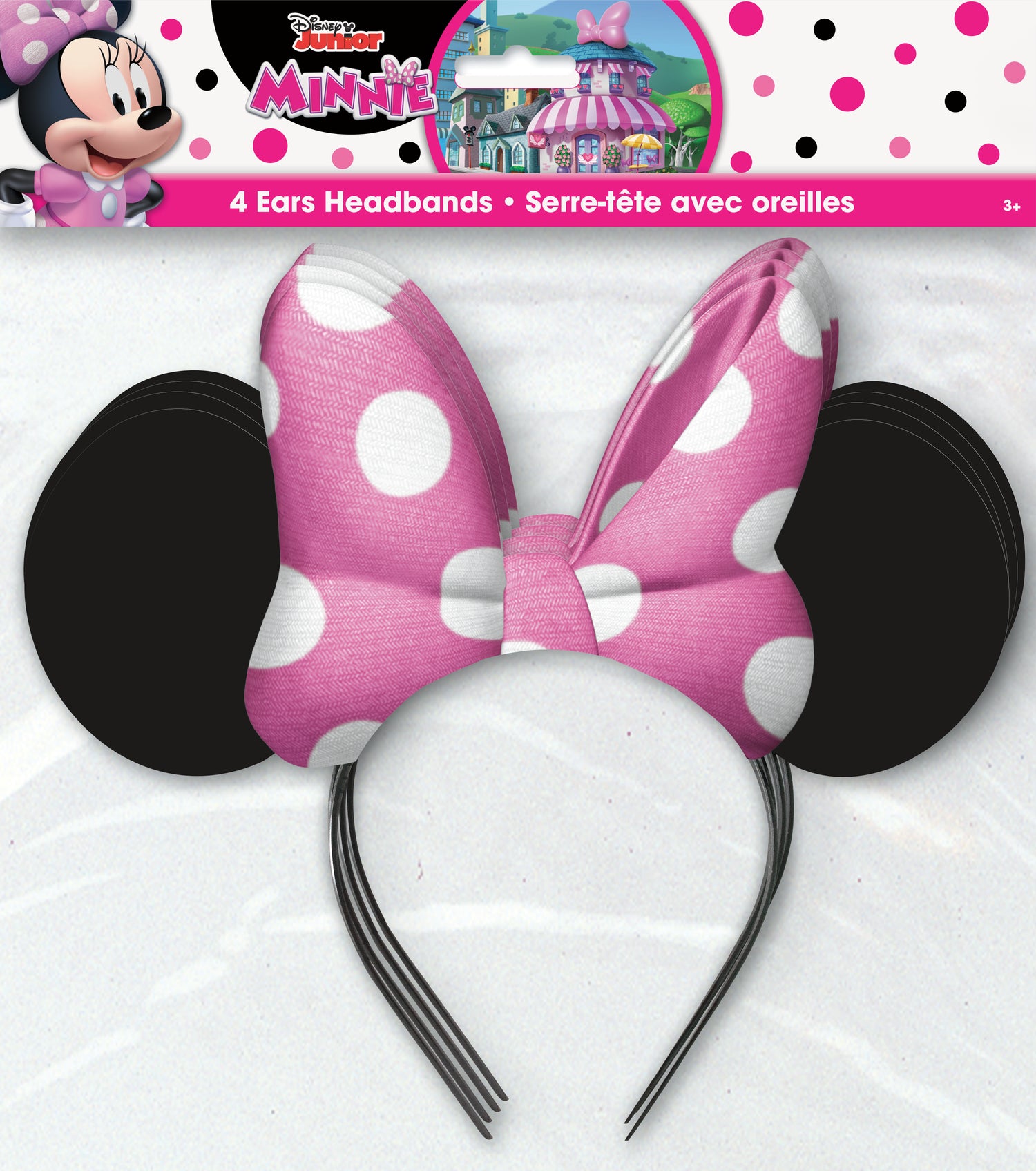 Disney Iconic Minnie Mouse Paper Ears, 4ct - Image 2