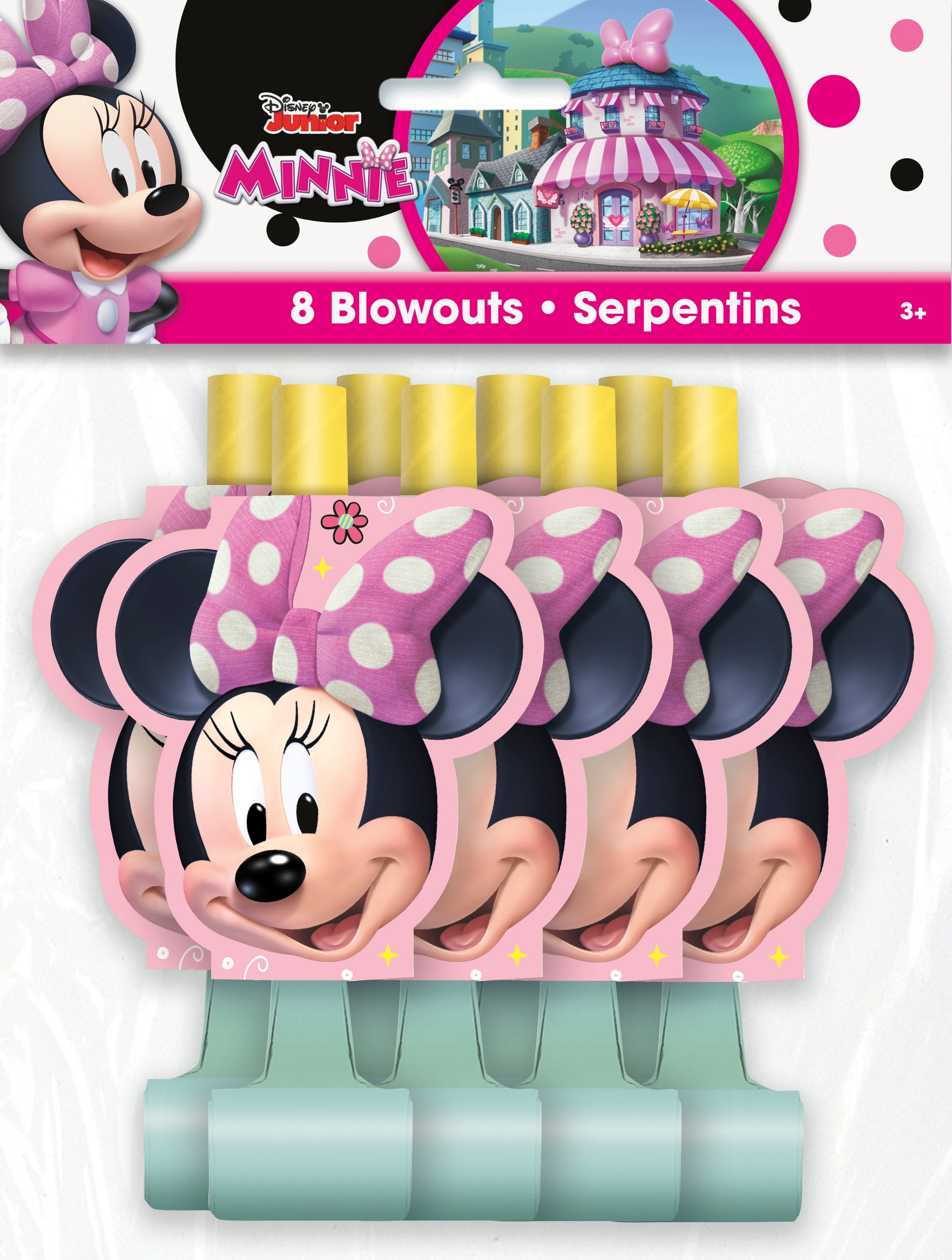 Disney Iconic Minnie Mouse Blowouts, 8ct - Image 2