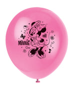 Disney Iconic Minnie Mouse 12" Latex Balloons, 8ct - Image 4
