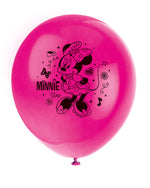 Disney Iconic Minnie Mouse 12" Latex Balloons, 8ct - Image 5
