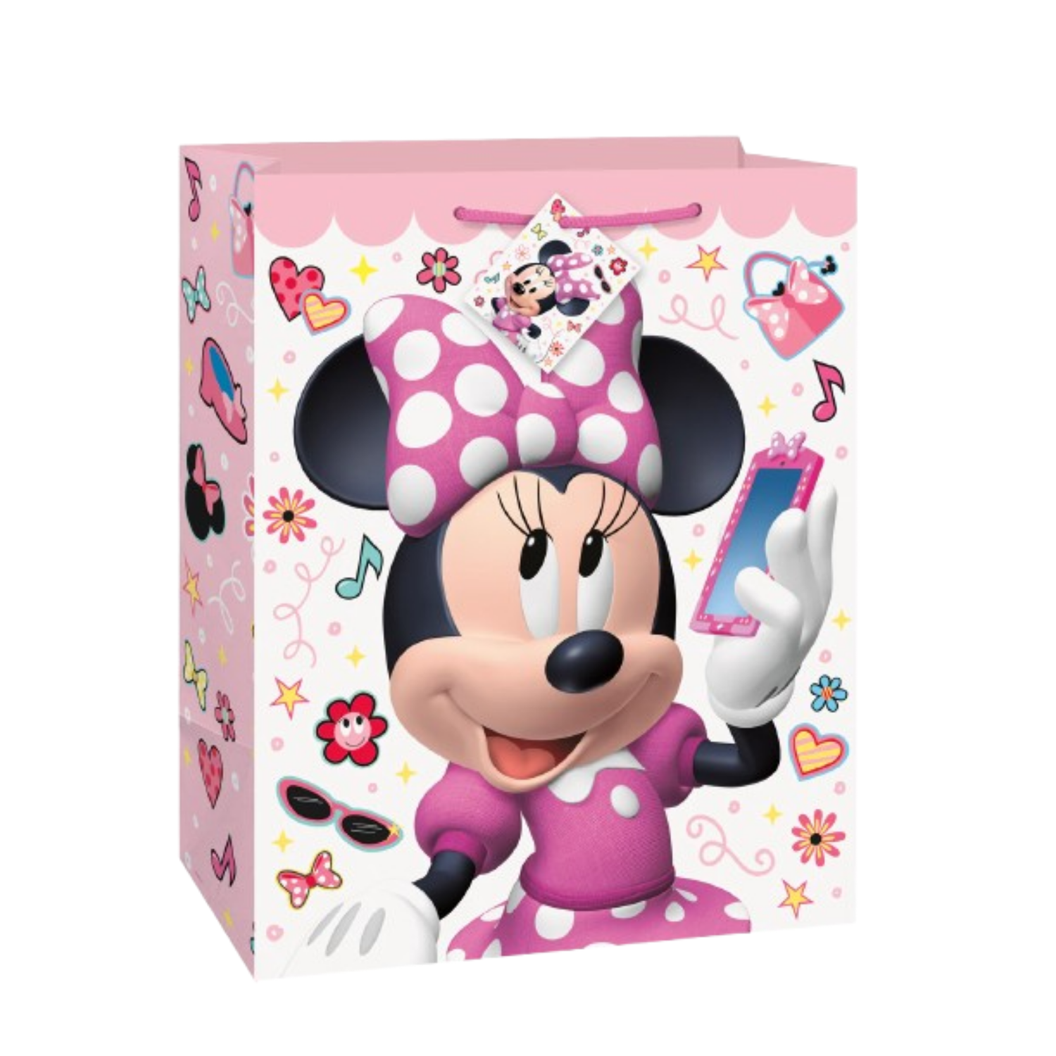Disney Iconic Minnie Mouse Large Gift Bag