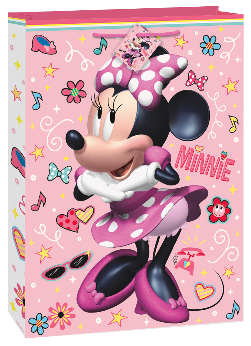 Disney Iconic Minnie Mouse Jumbo Gift Bag
