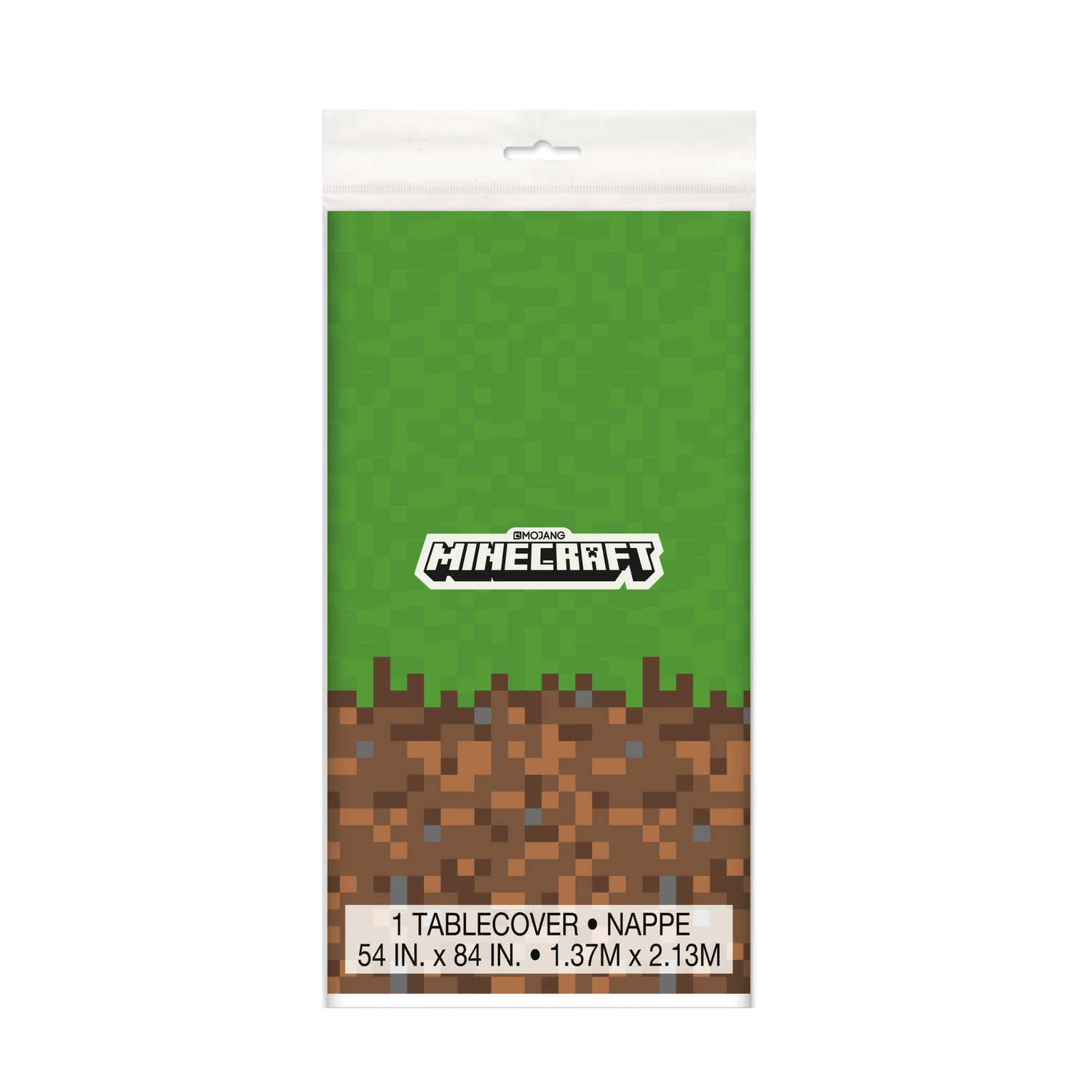 Minecraft Rectangular Plastic Table Cover, 54" x 84"