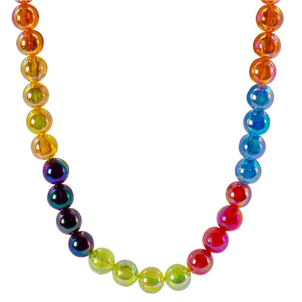Rainbow Bead 42" Necklaces