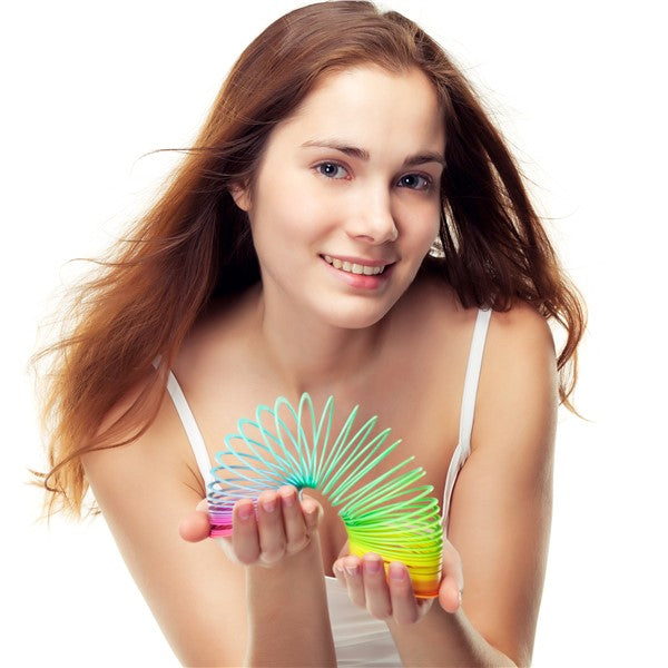 Rainbow 3" Spring Toys