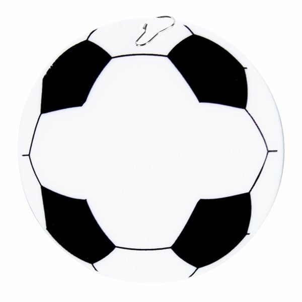 Soccer Ball Plastic 2 1/2" Medallion
