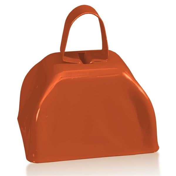 Orange Metal Cowbells