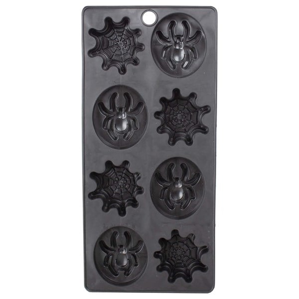 Black Spiders Ice Cube Tray