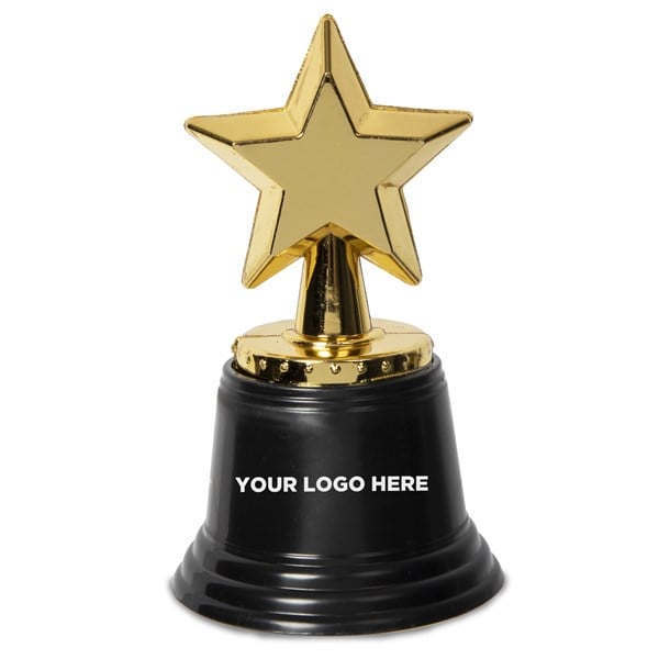 Gold Star Award Trophy