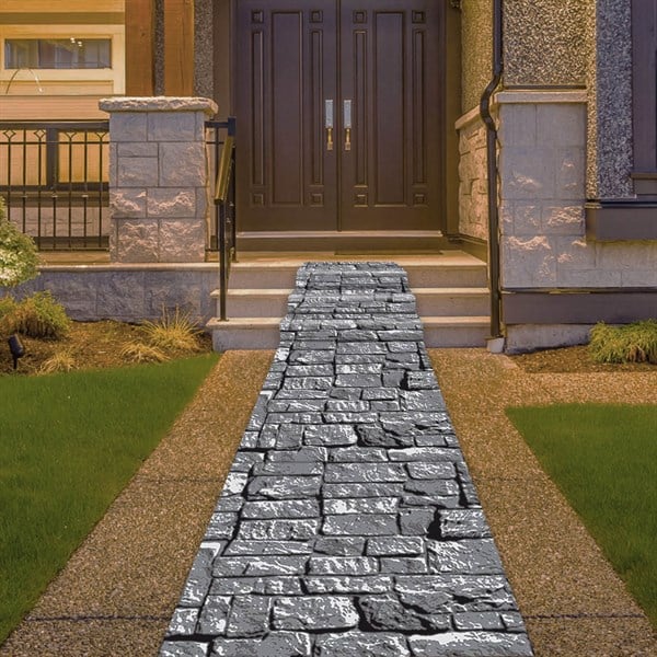 Themed Stone Path Floor Runner