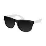 Bright White Retro Sunglasses