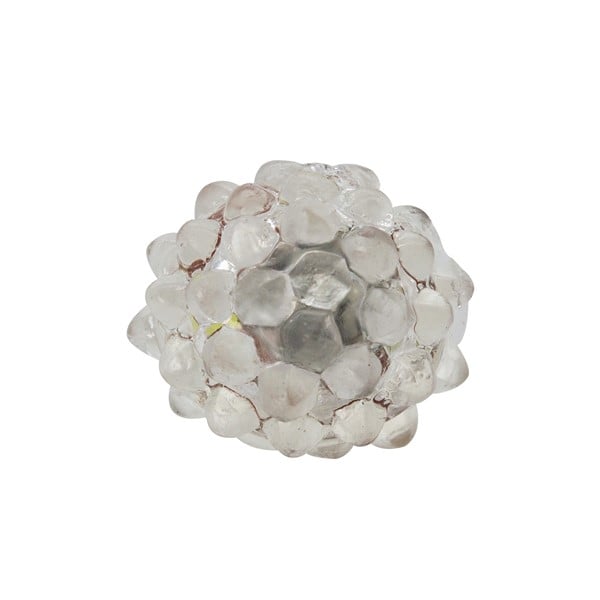 LED White Jelly Bumpy Rings