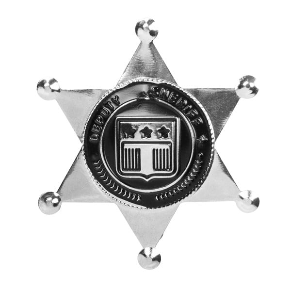 Silver Sheriff Badges