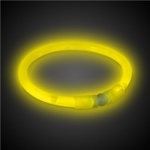 Yellow Glow Bracelets