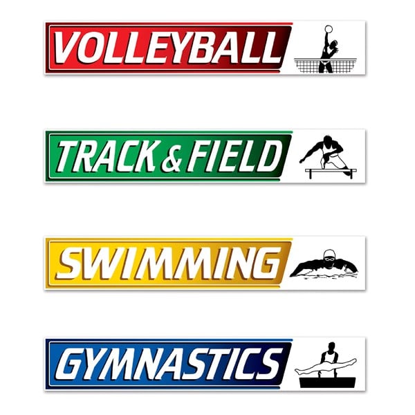 Summer Sports Signs