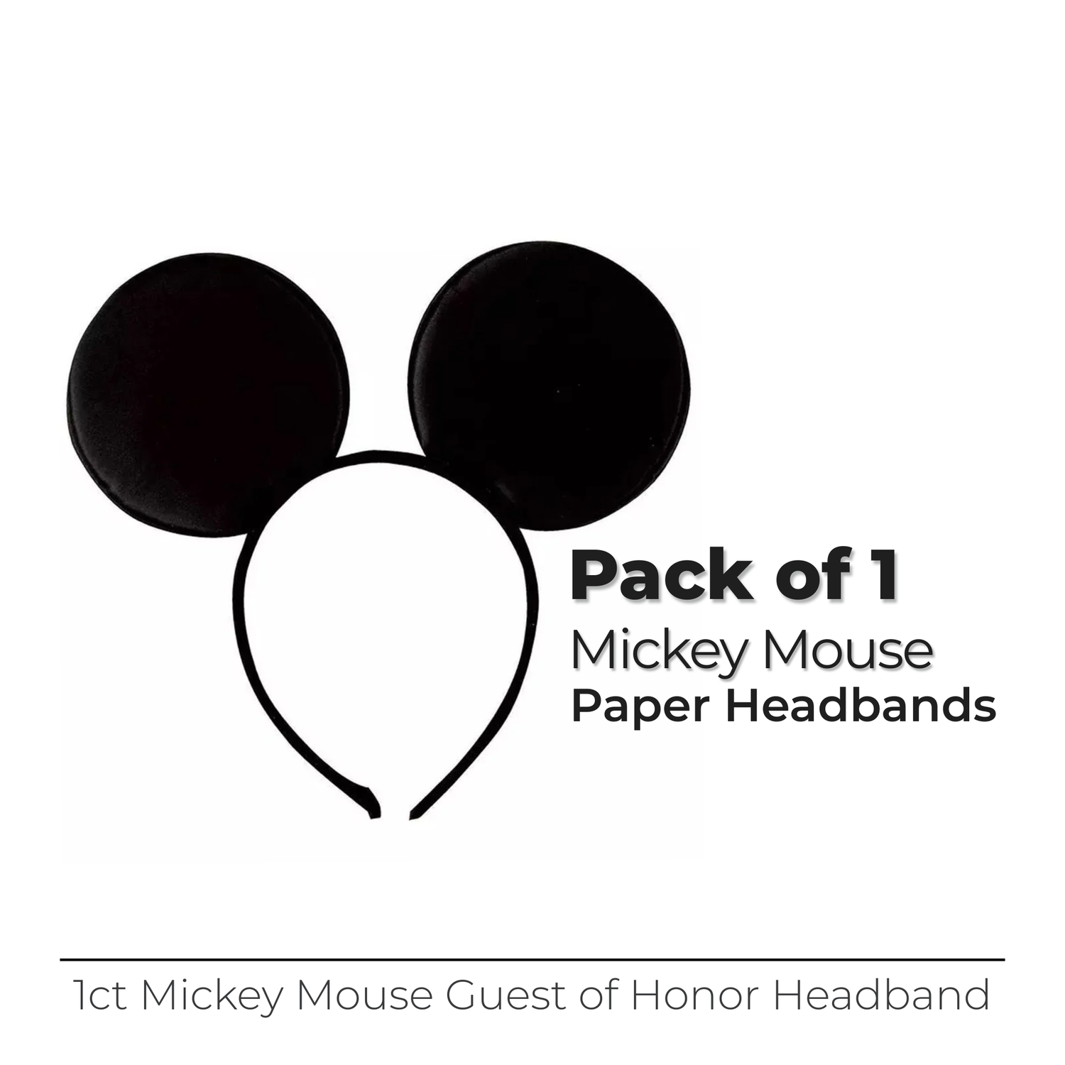 Disney Mickey Mouse Guest of Honor Headband