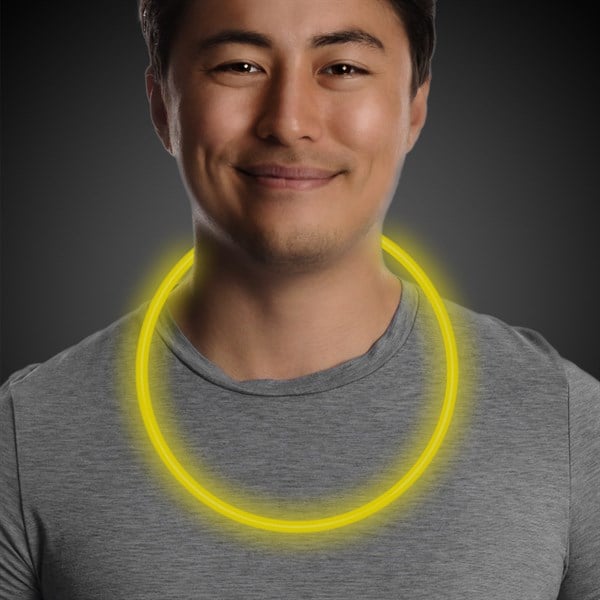 Yellow 22" Glow Necklaces