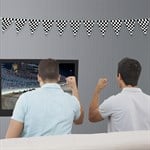 Checkered 30'  Pennant Banner