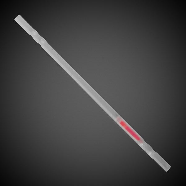 Orange 9" Glow Motion Straws
