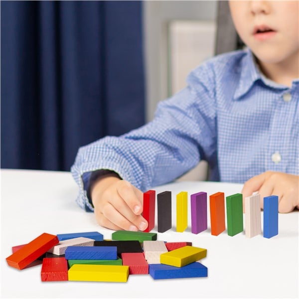 Wooden Dominoes Game