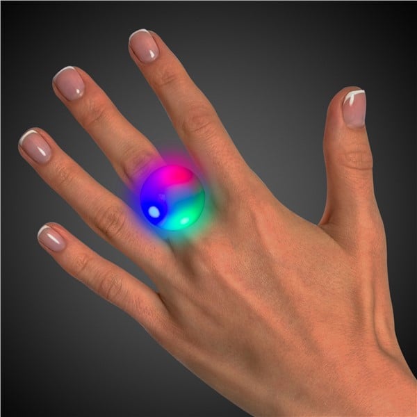 White LED Jelly Rings