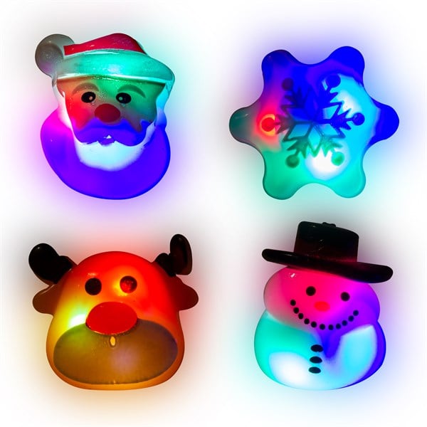 LED Christmas Rings Assortment