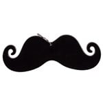 Black Mustache Medallion