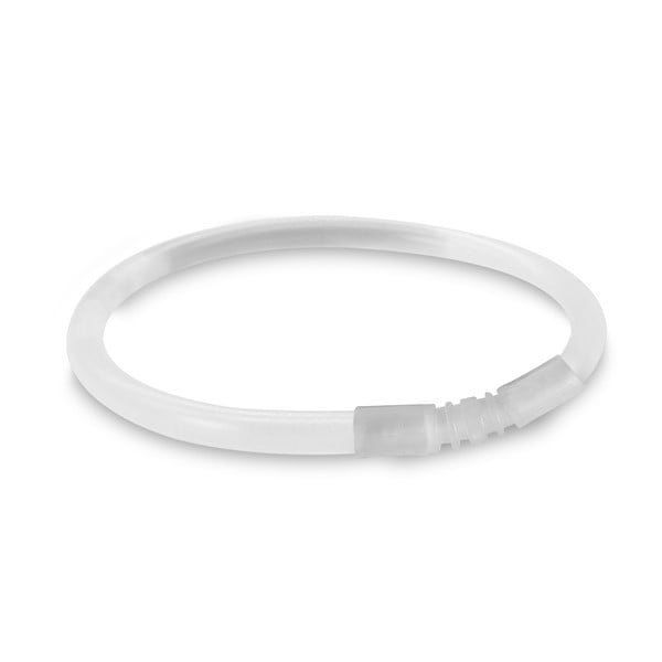 White 9" Glow Bracelets