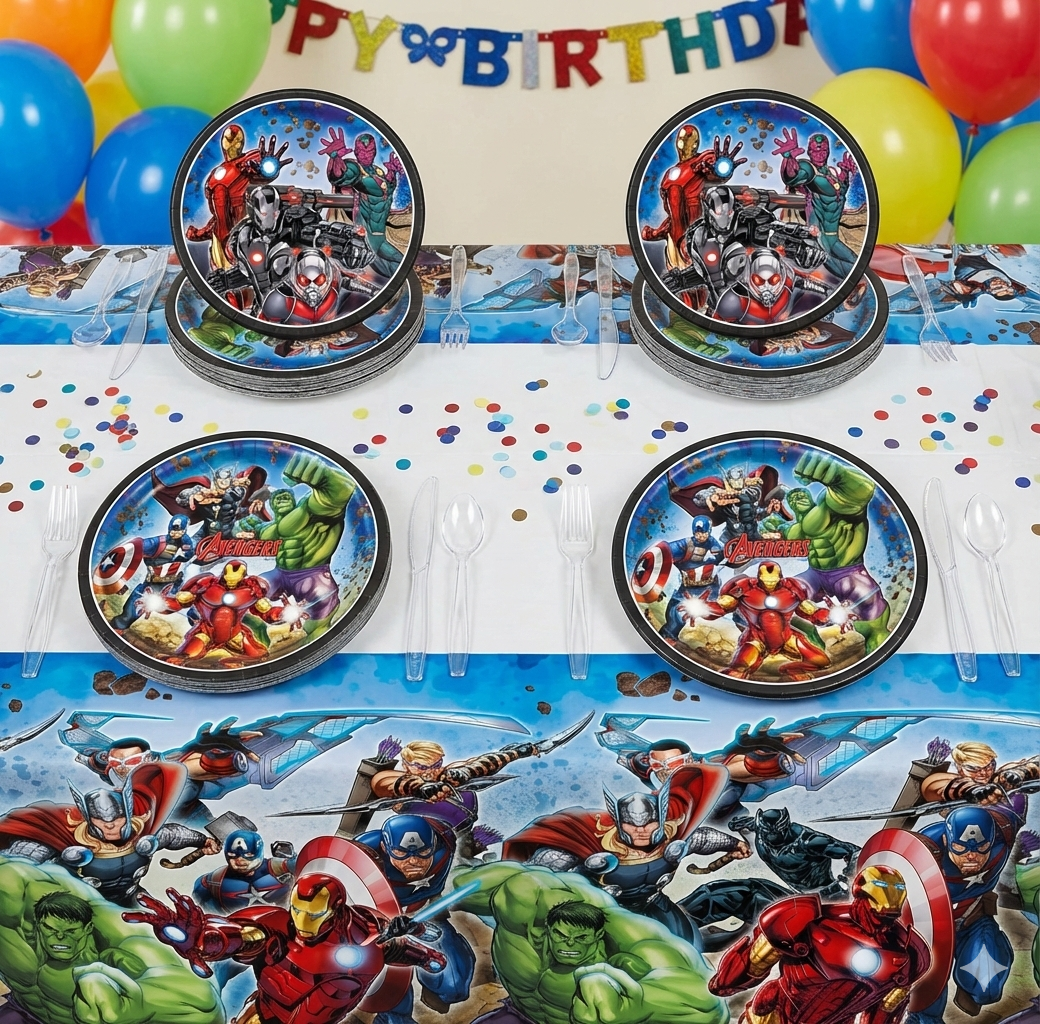 Avengers Birthday Party Kit - GOOD