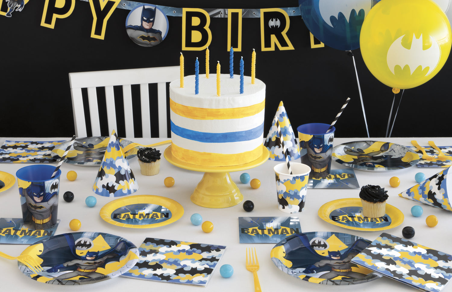 Batman Birthday Party Kit - GOOD