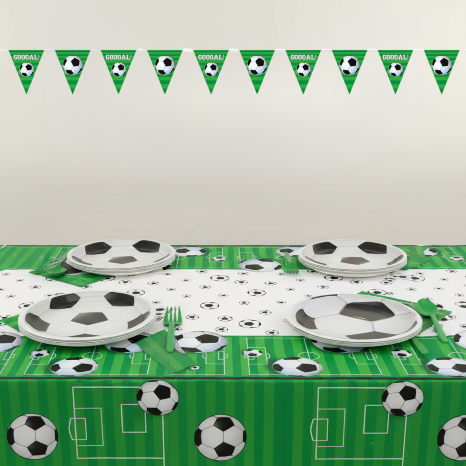 3D Soccer Party Kit for 16 People - Ultimate