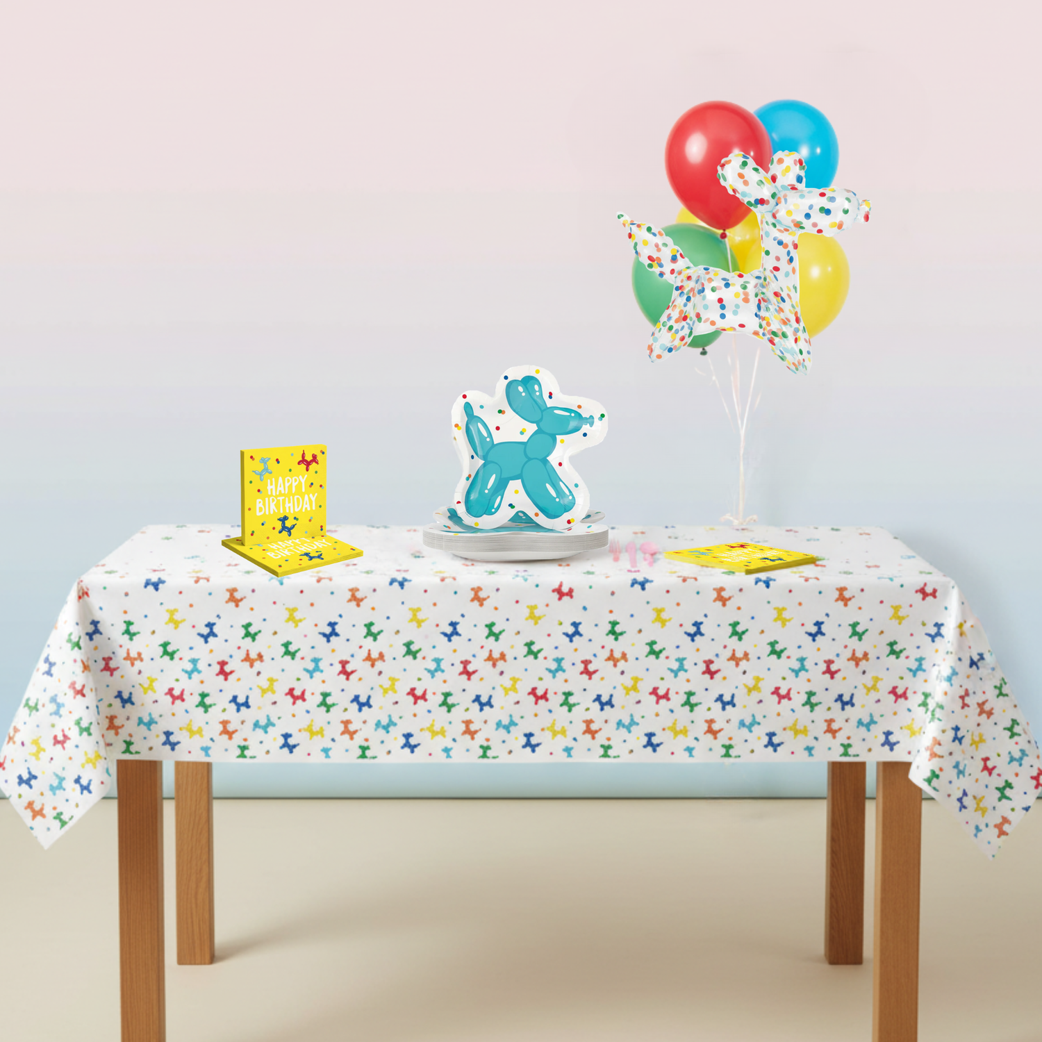 Balloon Dog Birthday Party Kit for 16 People - Better