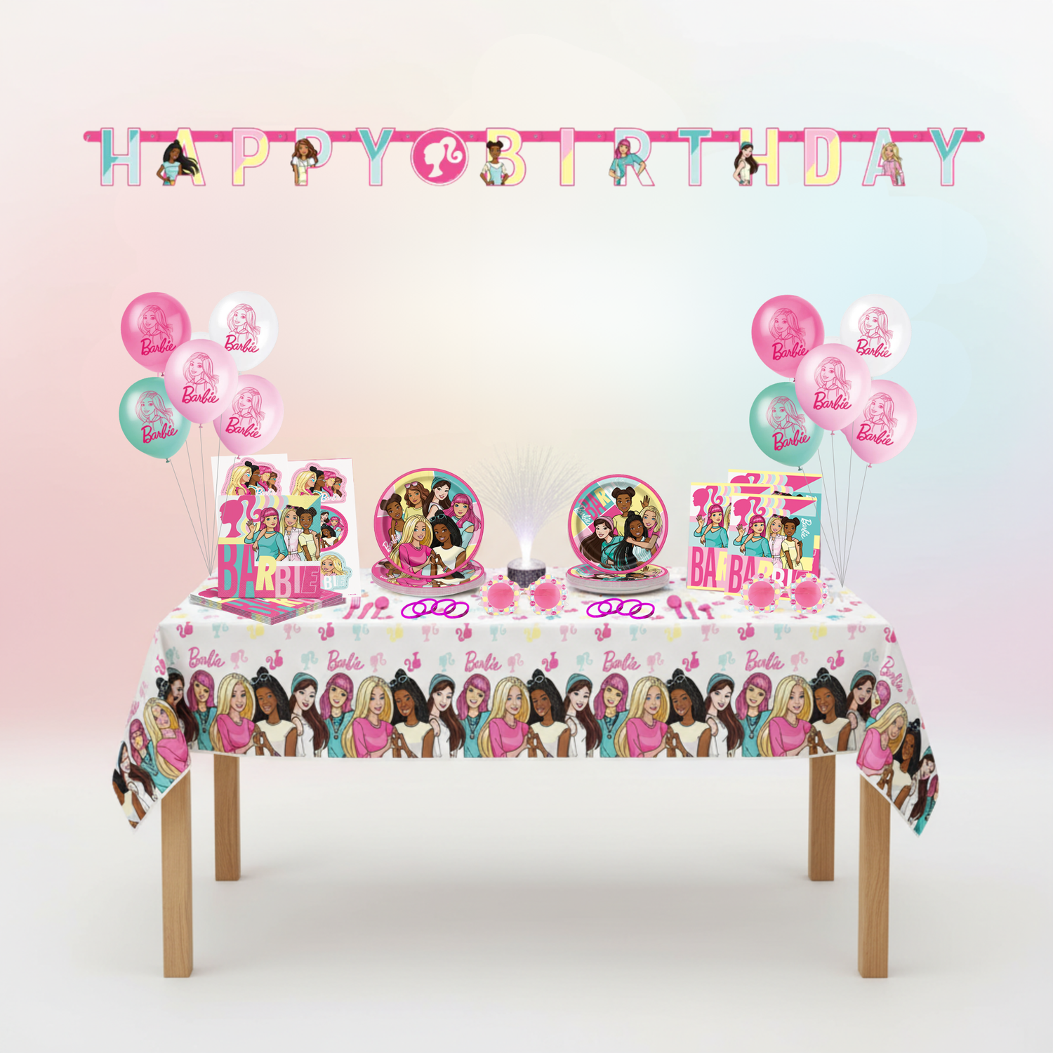 Barbie Party Kit for 16 People - Ultimate