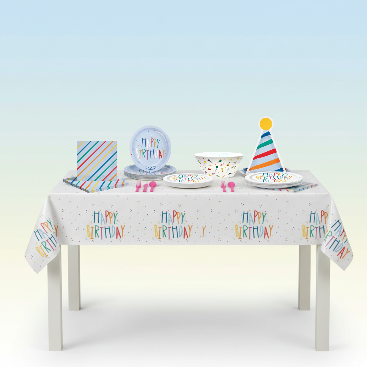 Birthday Mayhem Party Kit for 16 People - Deluxe