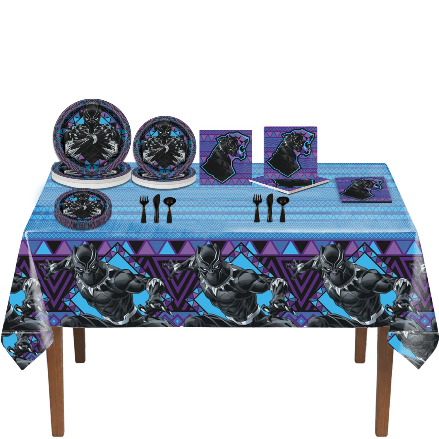Black Panther Party Kit for 16 People - Standard