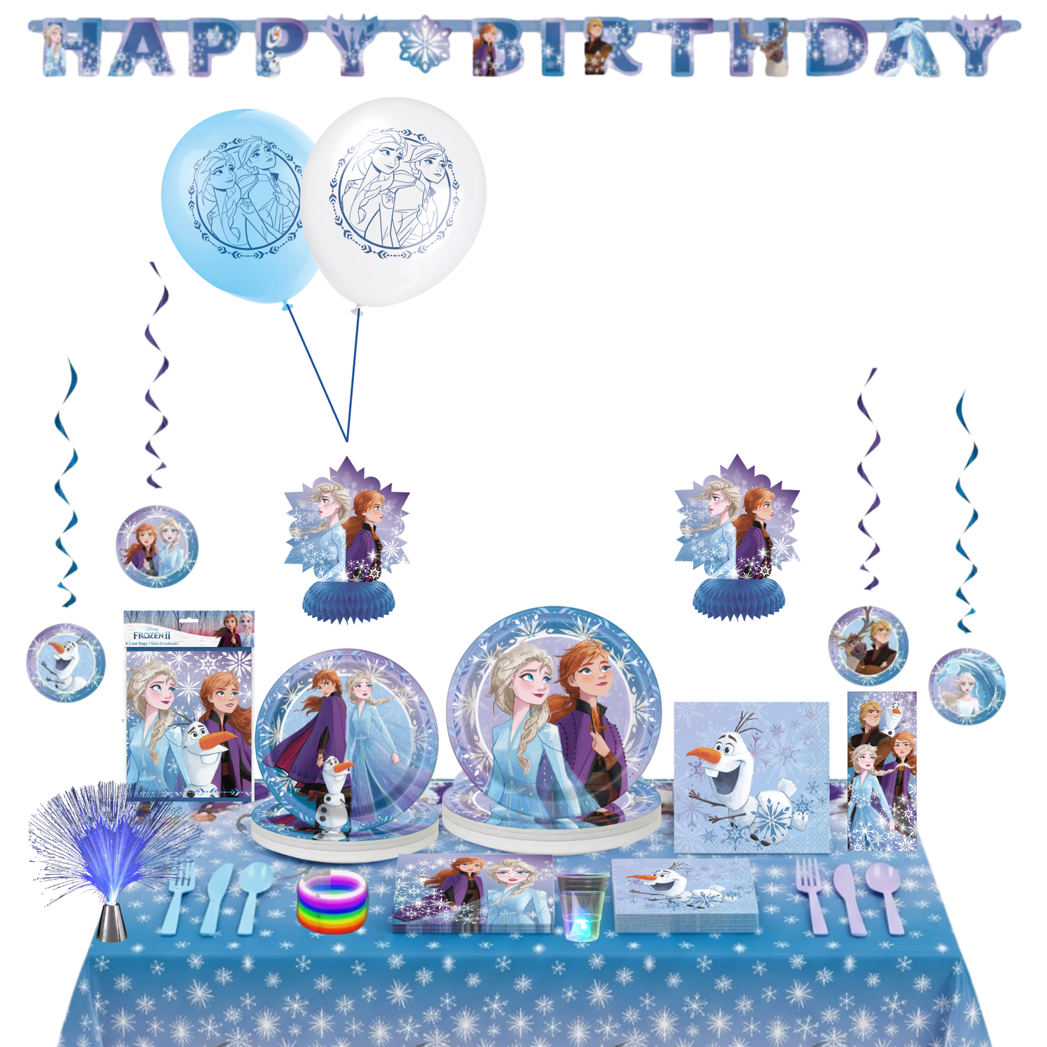 Disney Frozen Party Kit for 16 People - Ultimate