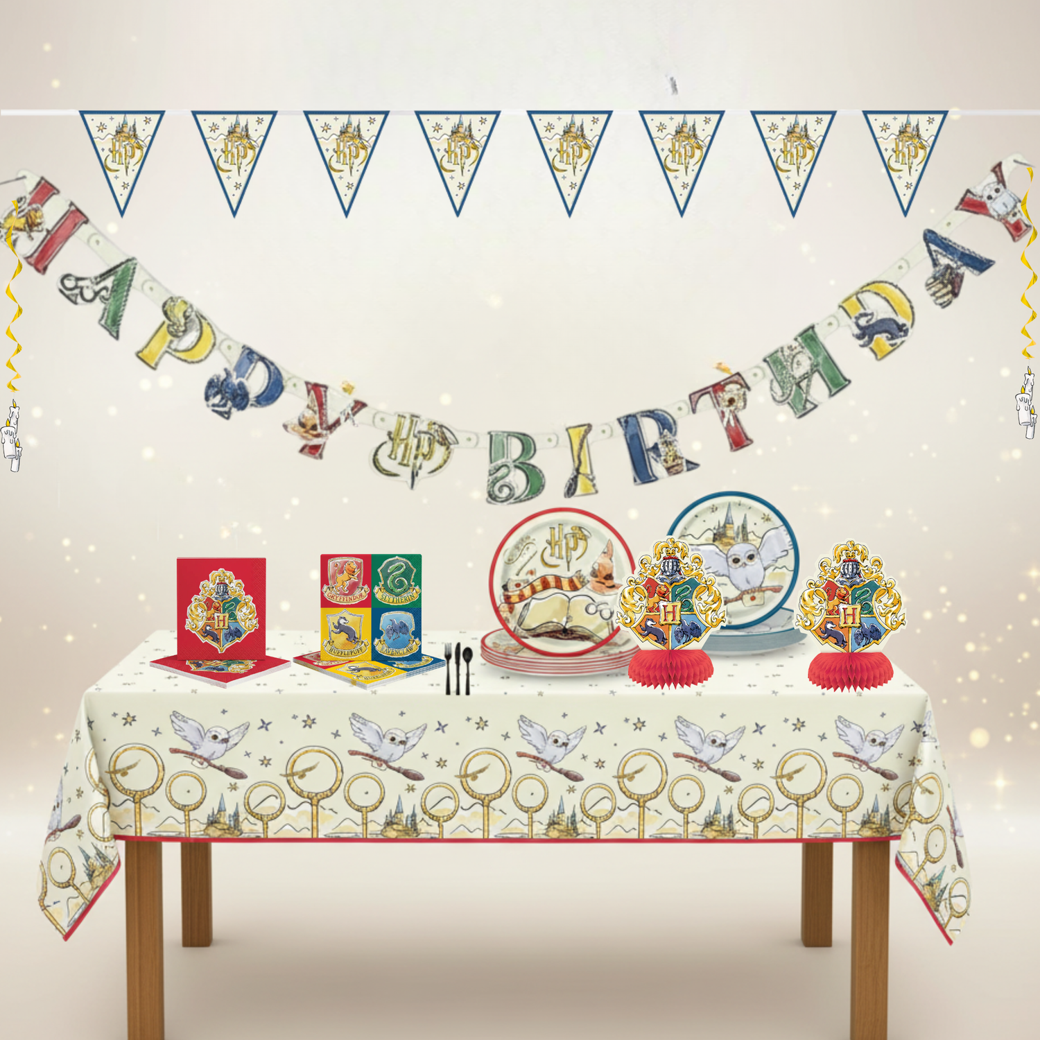 Harry Potter Party Kit for 16 People - Ultimate