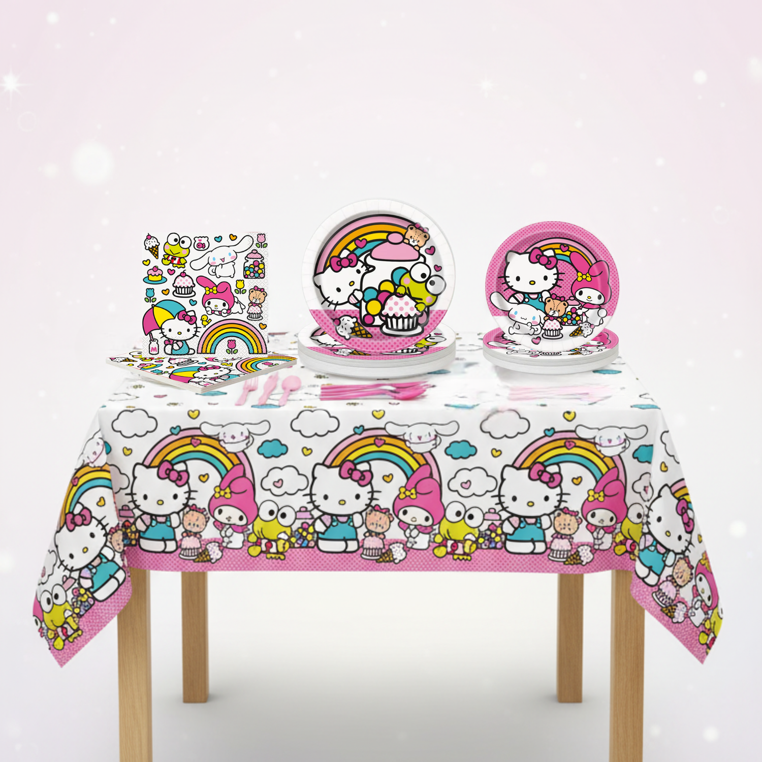 Hello Kitty & Friends Party Kit for 16 People - Standard
